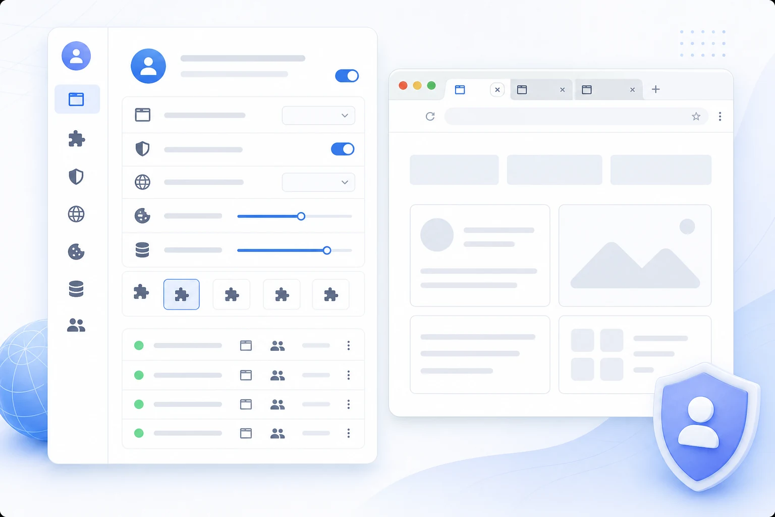 Works like your private Chrome, instantly
